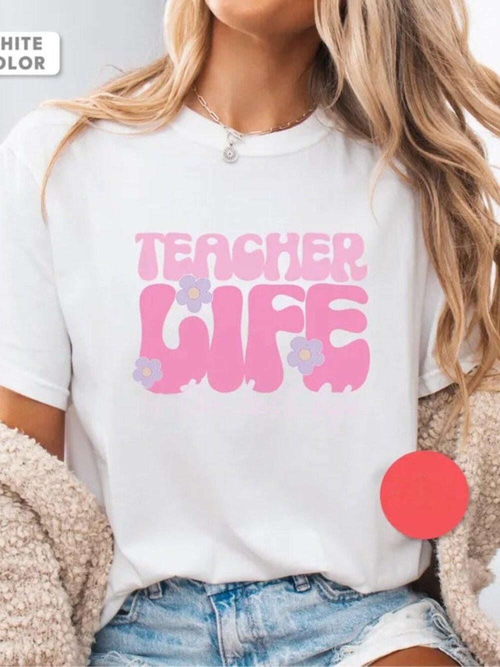 Cute Teacher Life Shirt, Teacher Gift, Back To School Tee